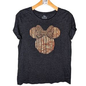 Minnie Mouse rose gold short sleeve T-shirt